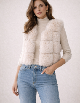 Vintage Faux Fur Vest