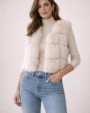 Vintage Faux Fur Vest