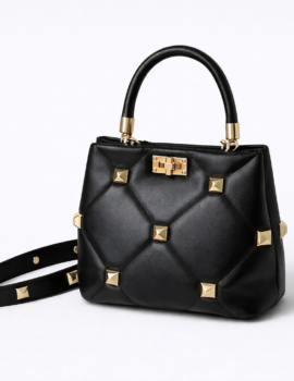 Rivet Bucket Crossbody Bag